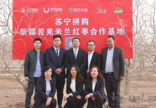 新疆若羌：米兰红枣“拼基地”即将落地建成 ()