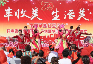 新疆托克逊：举办喜迎丰收节联欢活动 ()